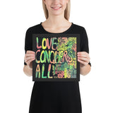 Love Conquers All by Bridgett King, Framed poster