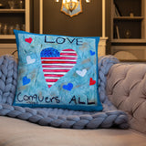 Love Conquers All by Sienna Trenary, Basic Pillow
