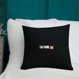 AMOR by Jorge Gutierrez, Premium Pillow