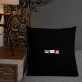 AMOR by Jorge Gutierrez, Premium Pillow