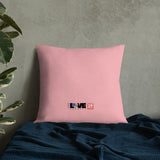 Love Recognizes No Barriers by Harlee-May Wyman, Premium Pillow