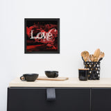 Love is all you need by Bob Shema, Framed poster