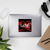 Love is All You Need by Bob Shema, Bubble-free stickers