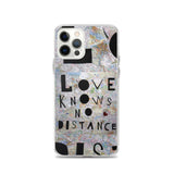 Love Knows No Distance iPhone Case