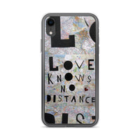 Love Knows No Distance iPhone Case