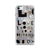 Love Knows No Distance iPhone Case