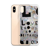 Love Knows No Distance iPhone Case