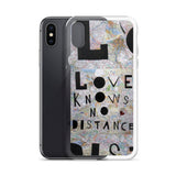 Love Knows No Distance iPhone Case