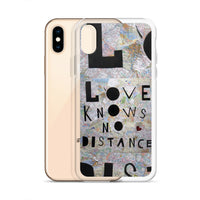 Love Knows No Distance iPhone Case