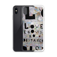 Love Knows No Distance iPhone Case