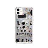 Love Knows No Distance iPhone Case