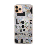 Love Knows No Distance iPhone Case