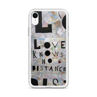 Love Knows No Distance iPhone Case