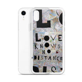 Love Knows No Distance iPhone Case