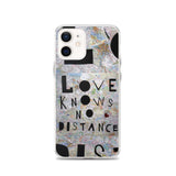 Love Knows No Distance iPhone Case