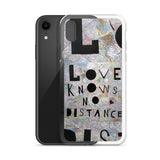 Love Knows No Distance iPhone Case