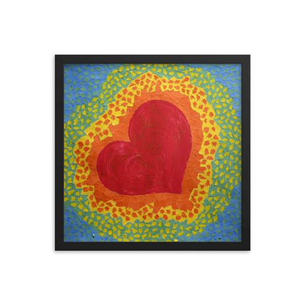 Radiant Heart - Framed poster