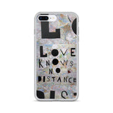 Love Knows No Distance iPhone Case