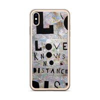 Love Knows No Distance iPhone Case