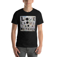 Love Knows No Distance Short-Sleeve Unisex T-Shirt