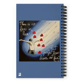 No Fear in Love by Tiffany Clem, Spiral notebook