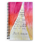 Love Recognizes No Barriers by Harlee-May Wyman, Spiral notebook