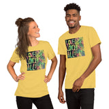 LOVE CONQUERS ALL by Bridgett King, Unisex t-shirt