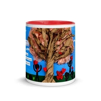 Love is a Fruit by Holly Tran, Mug with Color Inside