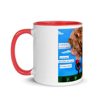 Love is a Fruit by Holly Tran, Mug with Color Inside