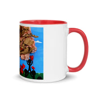 Love is a Fruit by Holly Tran, Mug with Color Inside