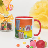 Your Heart Knows the Way by Lulu Willauer, Mug with Color Inside