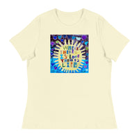 Where There is Love by Anais Fujiki-Hastings, Women's Relaxed T-Shirt